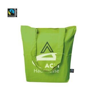 Fairtrade Tasche mit Logo-Druck